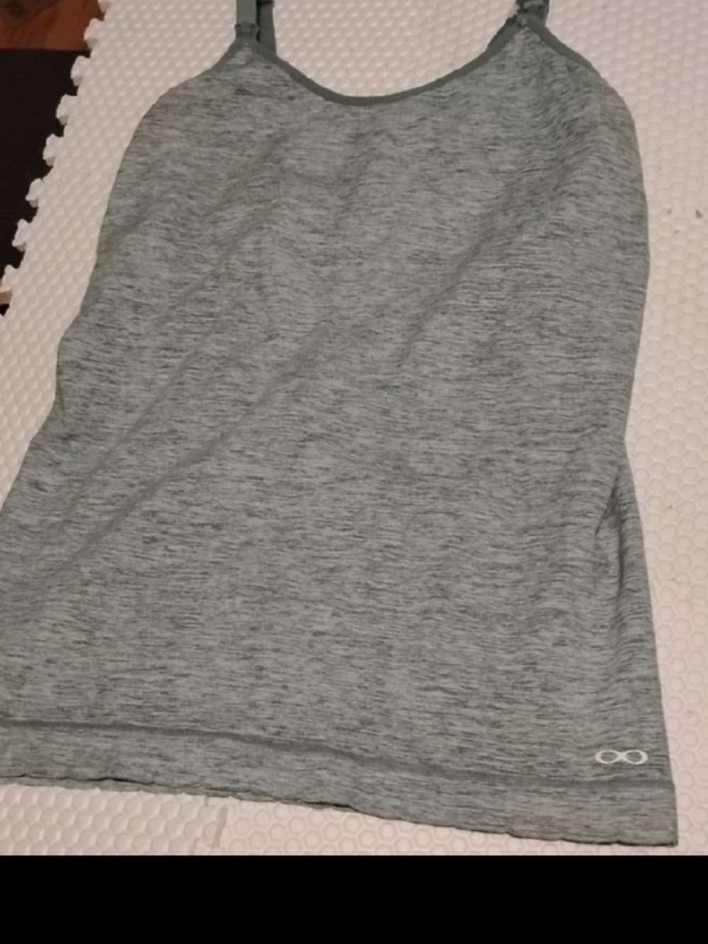 Modern Eternity Maturity Nursing Gray Heather Active Tank Top